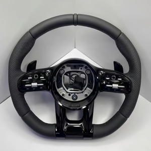 Volant de direction pour <span class=keywords><strong>Mercedes</strong></span> Benz AMG C63 <span class=keywords><strong>C300</strong></span> W246 W222 W177 C43 C190 W213 W218 W211 W204 W212 W205 W117 W176 - Product Image 1
