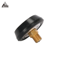 Mini Gauge Pompa PCP Tekanan Tinggi Pemadam Kebakaran Indikator Tekanan 6000PSI 30mpa 4500psi dengan Karet Perlindungan Manometer