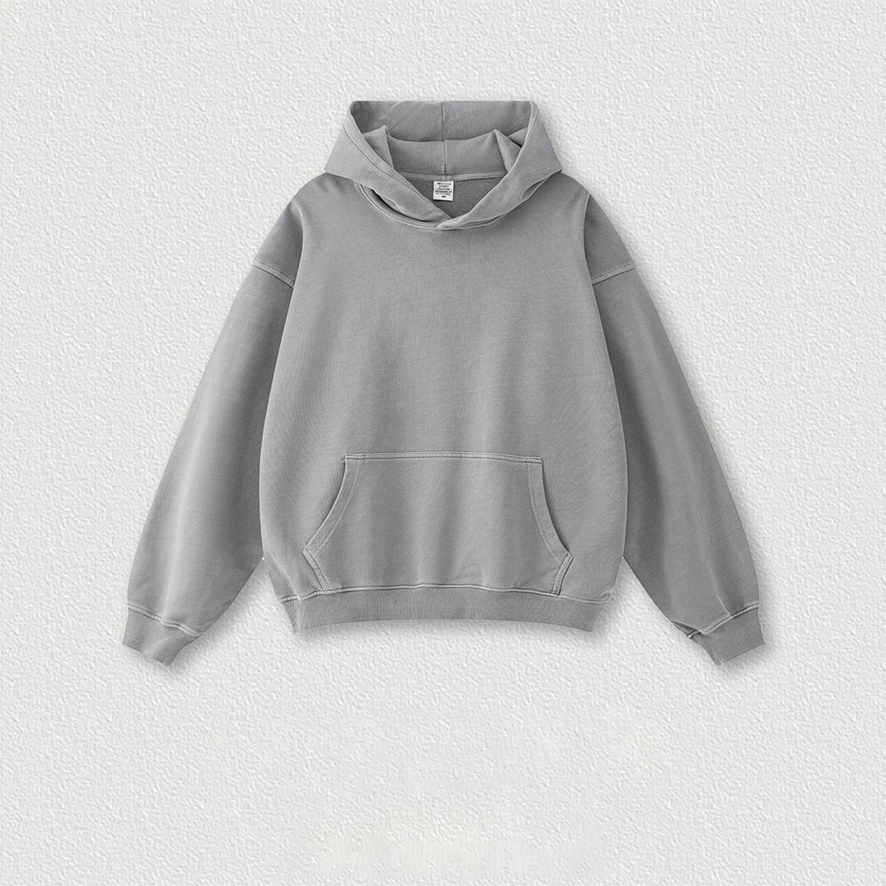 เสื้อฮู้ดสีเทา