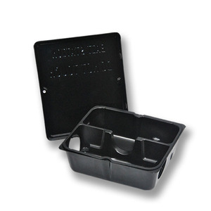 Metallo nero bianco ratto Box trappola umana topi topo gabbia trappola - Product Image 5