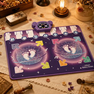 Alfombra <span class=keywords><strong>de</strong></span> Baile LED con Luces <span class=keywords><strong>para</strong></span> Niños, Antideslizante, Ritmo Musical, Tapete <span class=keywords><strong>de</strong></span> Juego sin Pantalla, Electrónico, Regalo <span class=keywords><strong>de</strong></span> Navidad o Cumpleaños - Product Image 1