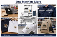 Machine à broder motorisée informatisée de haute précision, neuve, directement de l'usine, avec plusieurs aiguilles automatiques pour la broderie de logos personnalisés