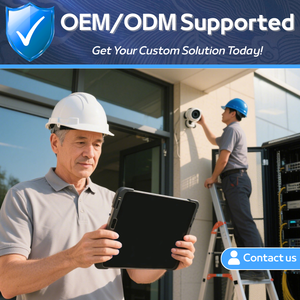 Caméra de sécurité sans fil réseau extérieure Eseecloud AOV 5G WiFi 4MP CMOS 4G avec carte SIM solaire PTZ, étanche IP66, 1 an - Product Image 6