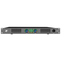Satılık 450W 2channel güç amplifikatörü sınıf D 1U boyutu LED güç amplifikatörü
