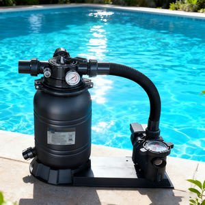 Système de filtration de <span class=keywords><strong>piscine</strong></span>, vanne 4 voies, filtre à sable en plastique, <span class=keywords><strong>pompe</strong></span> à eau de <span class=keywords><strong>piscine</strong></span> combinée pour bassin à poissons, <span class=keywords><strong>piscine</strong></span> - Product Image 5