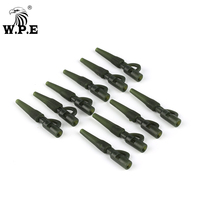 W.P.E Personnalisé / Vrac Clips de Plomb Européens Matériel Terminal Caoutchouc Cône de Sécurité Kit d'Accessoires pour la Pêche à la Carpe