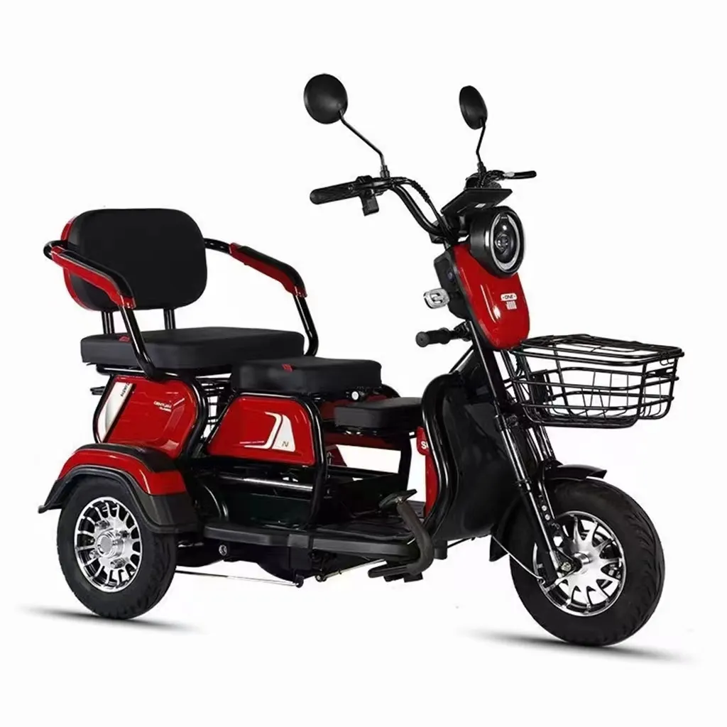 high quality three wheel adults battery powered electric tricycles adults for sale