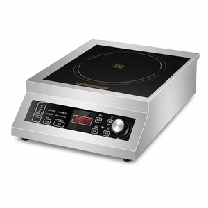 Commercial Countertop Induction Cooker 5kW 3.5kW with 300mm Glass Top for Restaurants Food Stalls and Catering Dealers - Product Image 1