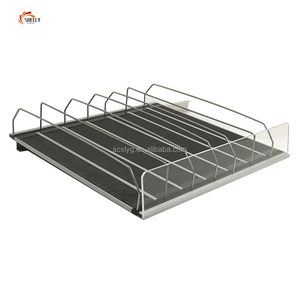 Giá Trưng Bày Siêu Thị Tự Động Có Thể Điều Chỉnh Bán Chạy Giá Đỡ Con Lăn Đựng Thức Ăn Bằng Trọng Lực Đồ Uống Có Bộ Chia - Product Image 3