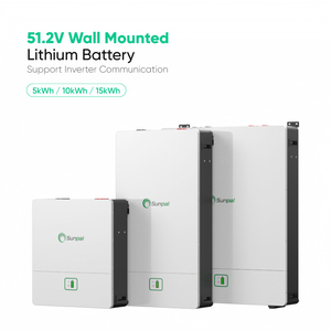 Sunpal BATTERIE Solaire pin lithium 48 V 51.2V 100AH 200AH 10kwh 15kwh 48 Volt LiFePO4 pin lithium - Product Image 1