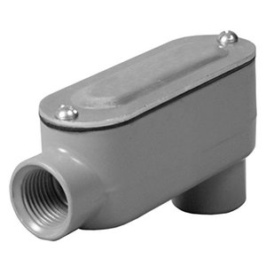Cuerpo <span class=keywords><strong>de</strong></span> Conducto Roscado LB, <span class=keywords><strong>Aluminio</strong></span> Fundido a Presión, Cubierta <span class=keywords><strong>de</strong></span> Acero Estampado, 1 <span class=keywords><strong>Pulgada</strong></span> - Product Image 1