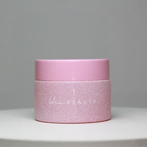 Flacon en verre vide pour crème pour la peau et crème pour les yeux personnalisable fabriqué à Guangdong, rose, 30 g, avec bouchon en plastique - Product Image 3