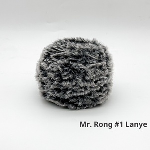 Cong Xiansen Custom 100g lana larga visón Cachemira conejo Imitación Piel alta tenacidad tejido a mano gaseado - Product Image 5