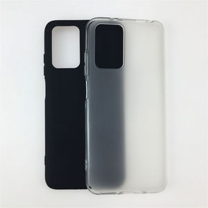 Custodia per telefono cellulare in Silicone per Xiaomi <span class=keywords><strong>Redmi</strong></span> <span class=keywords><strong>10</strong></span> <span class=keywords><strong>2022</strong></span> nero produttore all'ingrosso custodia in TPU morbido smerigliato - Product Image 2