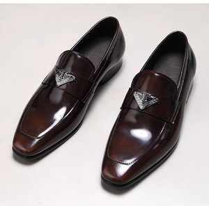 รองเท้าหนังแท้ผู้ชาย ระบายอากาศดี ทันสมัย สวมใส่ง่าย กันลื่น เหมาะสำหรับธุรกิจ งานทางการ ลำลอง ใส่เที่ยวข้างนอก เพิ่มความสูง ไซส์ใหญ่ - Product Image 5