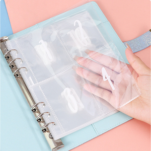 Ready Ship A5 Taille Cuir Couverture Rigide 100 Enveloppe Économies Défi Carnets Cadeaux Mot de Passe Feuilles Mobiles Spirale A6 Taille Cahier - Product Image 6