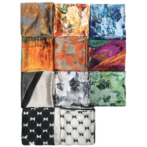 Nouveau Foulard Hijab en Satin Imprimé Tendance 2025 pour <span class=keywords><strong>Femme</strong></span> – Léger, Respirant et Doux en Soie Mousseline 180*80cm - Product Image 2