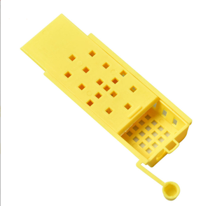 <span class=keywords><strong>Cage</strong></span> de transport pour abeilles avec oreille <span class=keywords><strong>Cage</strong></span> pour abeilles en plastique jaune - Product Image 3