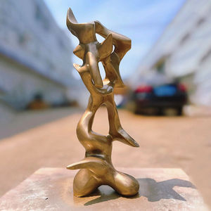 Escultura Personalizable de Acero Inoxidable, Arte Metálico Abstracto Moderno para Decoración Interior y Exterior - Product Image 2
