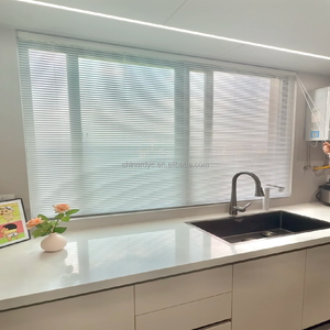 Stores pliants modernes en alliage d'aluminium avec moustiquaire en acier inoxydable pour fenêtres coulissantes, idéaux pour salons et hôtels - Product Image 2