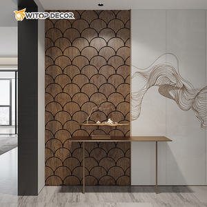 Paneles de fieltro 3D para pared, diseño de modelo 3D insonorizado acústico para mascotas, divisor de habitación de cafetería De Oficina absorbente de sonido para café de oficina - Product Image 2