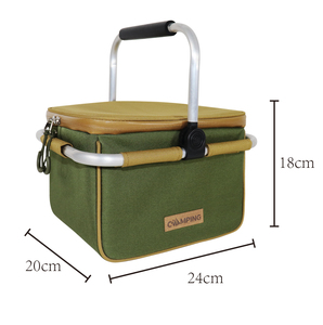 Bolsa Térmica Aislante Personalizada, Reutilizable, Ajustable, Informal, para Camping, Resistente al Agua, Ecológica, Duradera, de Poliéster - Product Image 6