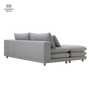 أريكة سرير قطاعية مع تخزين لغرفة المعيشة، أرائك على شكل حرف L قابلة للتحويل إلى سرير، أريكة نوم حديثة معيارية، الحد الأدنى للطلب 10 قطع في حاوية 40 قدمًا - Product Image 4