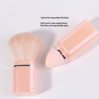 8-teiliges Großhandels-Make-up-Pinsel-Set für Damen, Kosmetik-Foundation-Lidschatten-Pinsel mit Kunststoffgriff für Gesichtsanwendung