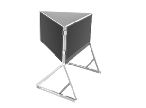 Nouveaux moniteurs portables quadruples 2026 pour ordinateur portable 15,6 pouces – Idéaux pour les petites réunions, configuration à un seul câble, support ergonomique réglable - Product Image 4