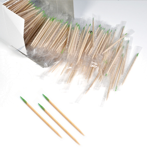 Pacchetto <span class=keywords><strong>di</strong></span> carta avvolto stuzzicadenti usa e getta biodegradabili menta stuzzicadenti fornitori produttore doubl punto <span class=keywords><strong>di</strong></span> bambù stuzzicadenti - Product Image 1