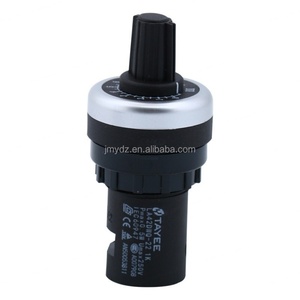 ตัวแปลงความถี่ที่มีความแม่นยำ โพเทนชิโอมิเตอร์ปรับได้ LA42DWQ-22 ฝาครอบปุ่มสวิตช์ 1K2K5K10K50K100K - Product Image 4