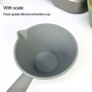 New Silicone Espresso <b>Measuring</b> <b>Cup</b> with Scale, Heat-Resistant Mini Milk Pitcher, Easy to Clean - Product Image 3