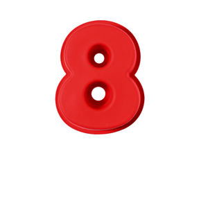 10インチノンスティックシリコンベーキングモールド高温耐性シリコンケーキモールドアラビア数字用シリコンモールド<span class=keywords><strong>8</strong></span> - Product Image 1