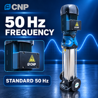 Pompe centrifuge verticale multi-étages en acier inoxydable série CDM, multi-tension, IP55 TEFC, pour le surpressionnement de l'eau - Offre Spéciale