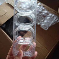 Clip de boucle de rideau de douche en plastique, anneau de rideau de douche, accessoires de maison, œillets de rideau, crochets