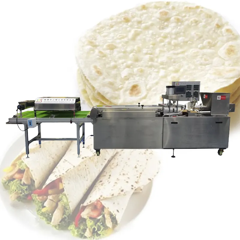 Otomatik meksika un tortilla maker makinesi ticari fabrika fiyat tortilla üreticisi