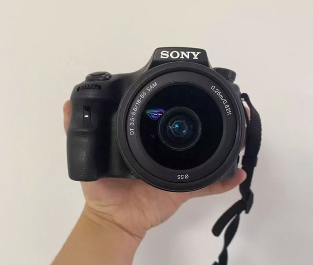 Original Good Quality Digital Camera A65 with 18-55mm Lens Whole Set Camera