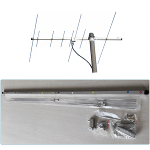 Antenne directionnelle Yagi en acier inoxydable à gain élevé 11dBi 144-146/430-440MHz double bande VHF UHF - Product Image 3