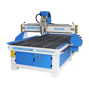 Cnc Engraving Machine 1325 Wood Cnc Router with vacuum table on Soft Metal