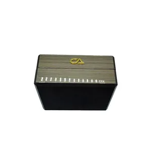 Kotak jam tangan kayu tunggal kelas atas mewah pabrik kotak bungkus kado jam tangan kustom kotak pernis Piano kayu untuk pengemasan jam tangan