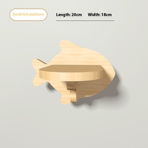 Rắn gỗ hiện đại treo tường mèo đồ chơi nhảy bảng và bàn đạp mèo cây <span class=keywords><strong>scratcher</strong></span> cho <span class=keywords><strong>Amazon</strong></span> bán chạy nhất - Product Image 6