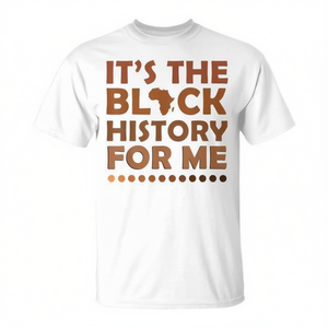 Maglietta Promozionale 2022 per il Mese della Storia Nera: È Storia Nera per Me - Product Image 1