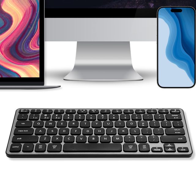 OEM ODM Wireless Keyboard for Multi Device Connectivity Premium Compact Keyboard Compatible with Laptop Tablet Smartp