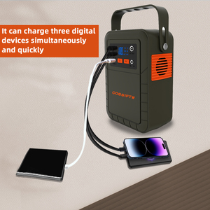 Sistem penyimpanan energi portabel 80W, <span class=keywords><strong>Generator</strong></span> Mini bertenaga surya 100Wh untuk distributor grosir - Product Image 5