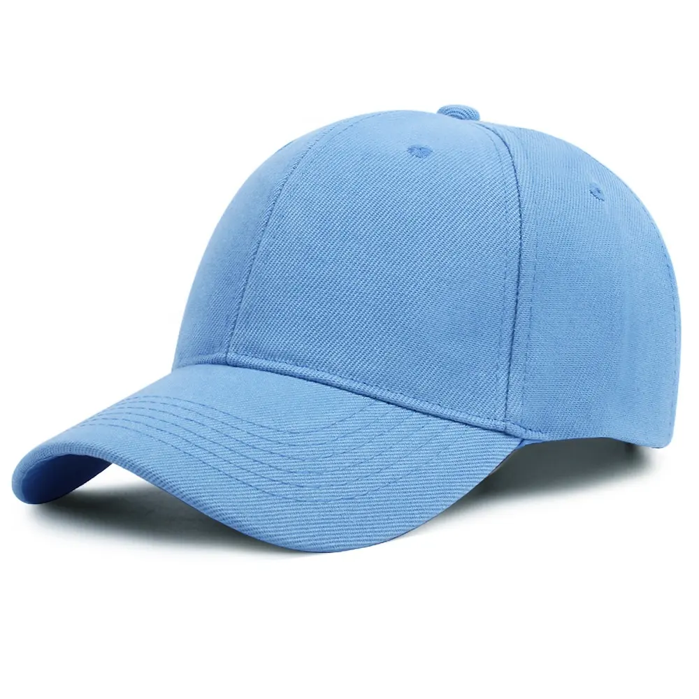 아기 블루 야구 관광 프로모션 마케팅 모자 여성 자원 봉사자 정점 모자 셔닐 패치 모자