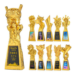 カスタムメタルクラフトレジントロフィーメーカーカスタムレジンスポーツトロフィー彫刻レジントロフィーと彫像 - Product Image 4