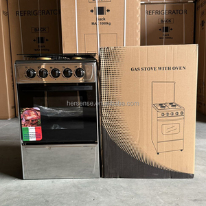 Household 4 Burner <strong>Gas</strong> Electric Stove Freestand Rang Oven <strong>Gas</strong> Cooker Stainless Steel <strong>Gas</strong> Range Commercial <strong>Ignition</strong> Range - Product Image 3
