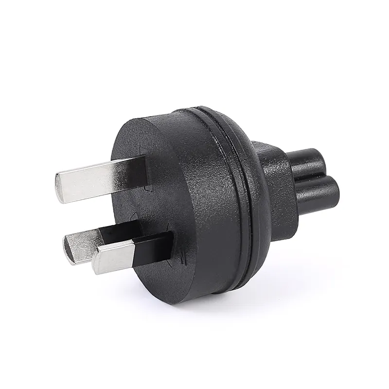AU 3 Pin Plug Insert Brass Electrical Plug Australian Assembled 3 Plat Plug Insert IEC C5