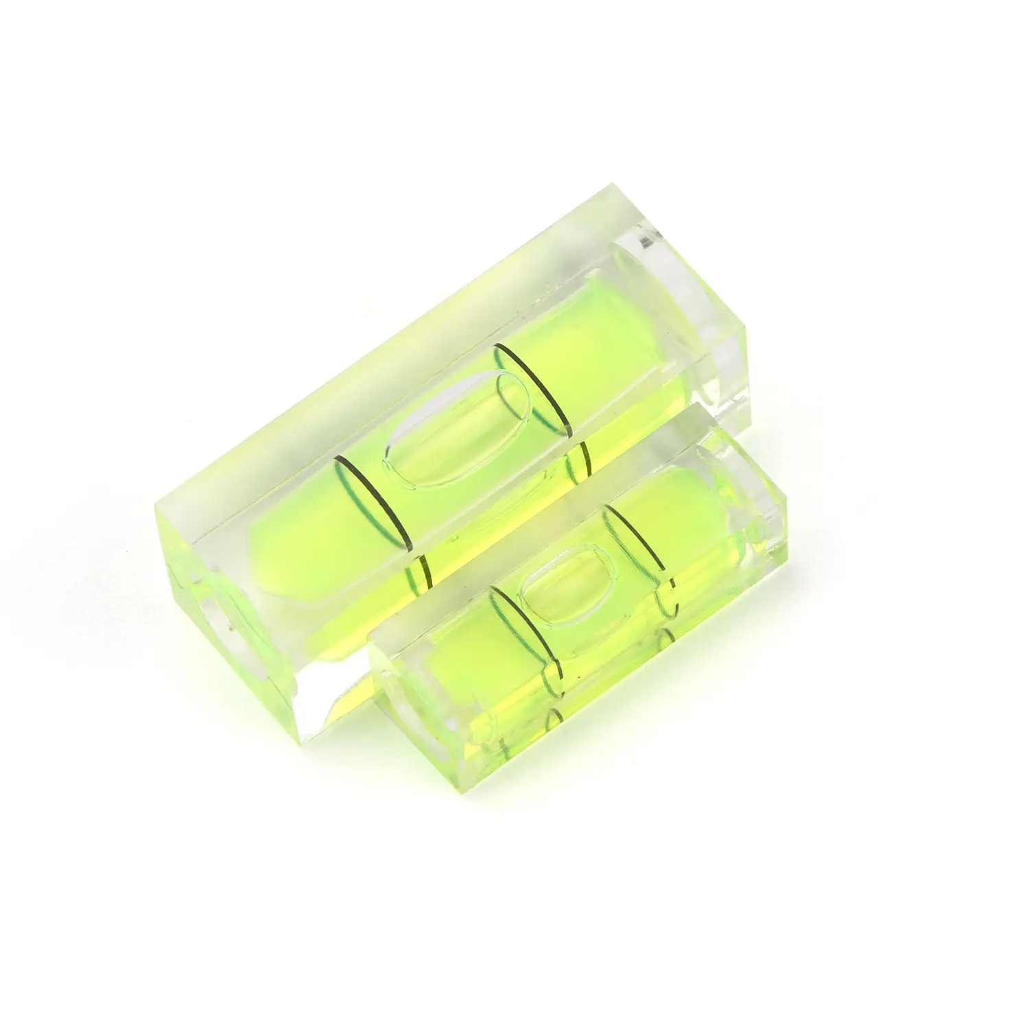 40Mm Vierkante Kleine Bubble Niveau String Lijn Waterpas Horizontale Bubble Mini Frame Niveau Meetinstrumenten