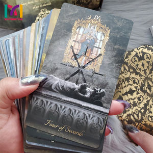 Production en gros <span class=keywords><strong>de</strong></span> cartes <span class=keywords><strong>de</strong></span> jeux <span class=keywords><strong>de</strong></span> société : Tarot <span class=keywords><strong>Oracle</strong></span> personnalisé avec guide, estampé à chaud en or - Product Image 4